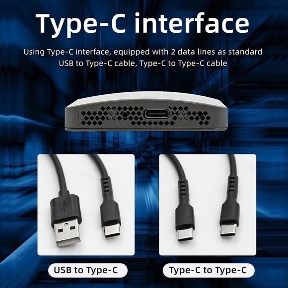 Wired to Wireless Car Adapter Dongle CarPlay Android PlugAndPlay Dual Band Box - Picture 8 of 11